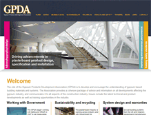 Tablet Screenshot of gpda.com